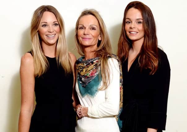 Joanne Wilkinson (centre), founder and chief executive of Harrogate firm My Possible Self, with daughters Fleur and Hana, who have developed a mental health self-help app.