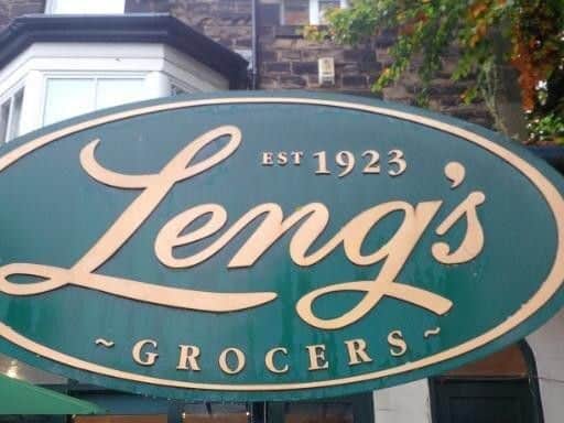 End of an era - Lengs grocers of Cold Bath Road which closed last year after 90 years.