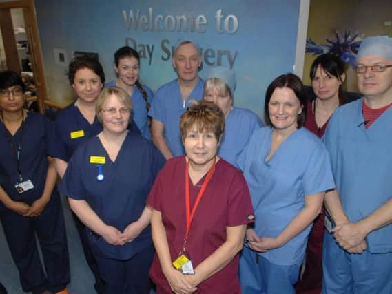 The Day Surgery Unit Team at HDFT.