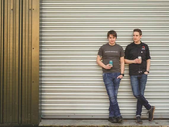 Oliver and Tom Fozard of Roosters Brewery. (Picture by Mark Newton Photography)