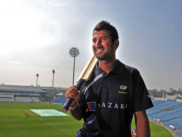 Cheteshwar Pujara: The India batsman is returning for a second spell with Yorkshire. (Picture: Tony Johnson)