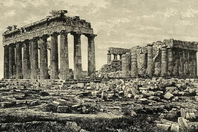 The Parthenon, Athens  designed by Ictinus and Callicrates.