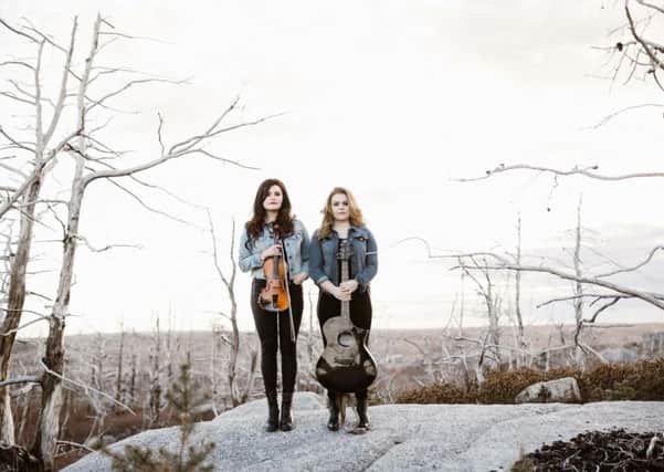 Cassie and Maggie - Nova-Scotian Folk Duo at Grantley Village Hall Friday, February 9 7.30-9pm