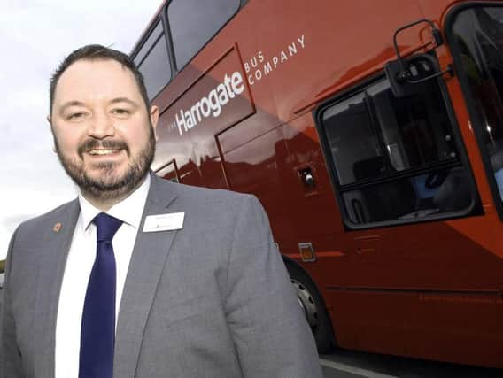 Transdev Blazefield CEO Alex Hornby aims for Harrogate to become the nation's'first low emission bus town'