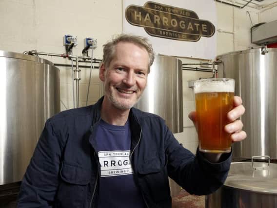 Anton Stark, owner of Harrogate Brewing Co.