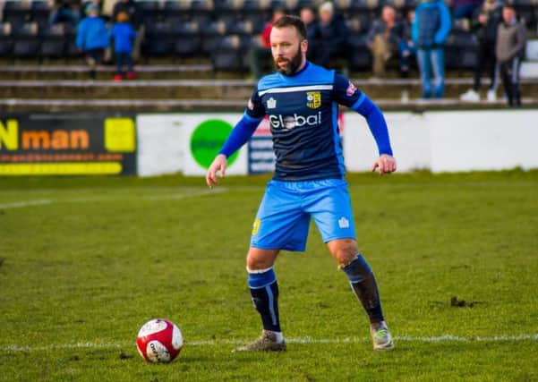 Aaron Hardy was Tadcaster Albion's match-winner at Kendal. Picture: Matthew Appleby