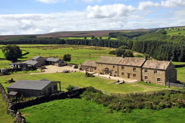 Manchester House, Dallow, Near Ripon - £895,000 with Carter Jonas, 01423 523423.