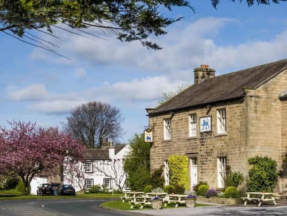 Utterly charming - The Blue Lion at East Witton.