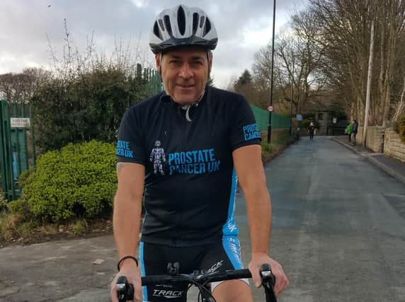 Grahame Dalby is aiming to raise at least 1,000 for the charity five months after the accident