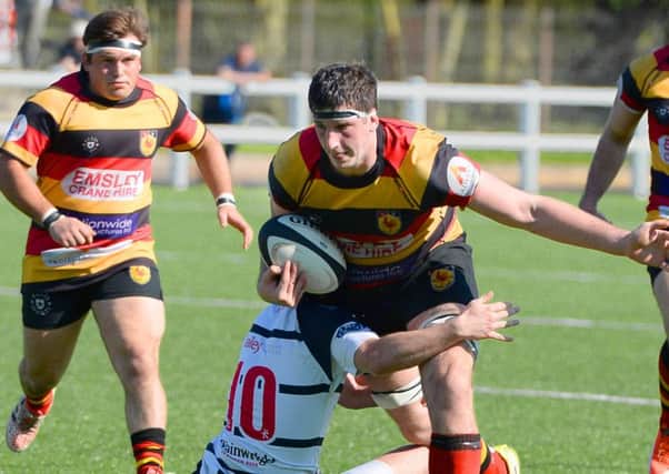 Promotion-chasing Harrogate RUFC were beaten on the road at National Three North leaders Preston Grasshoppers. Picture: Richard Bown