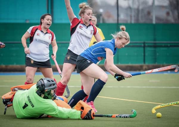 Harrogate Ladies 1s beat City of York 1s at Ainsty Road. Picture: Caught Light Photography