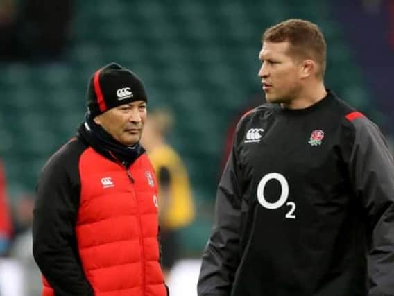 England coach Eddie Jones, left, and captain Dylan Hartley have plenty to ponder after today's defeat.