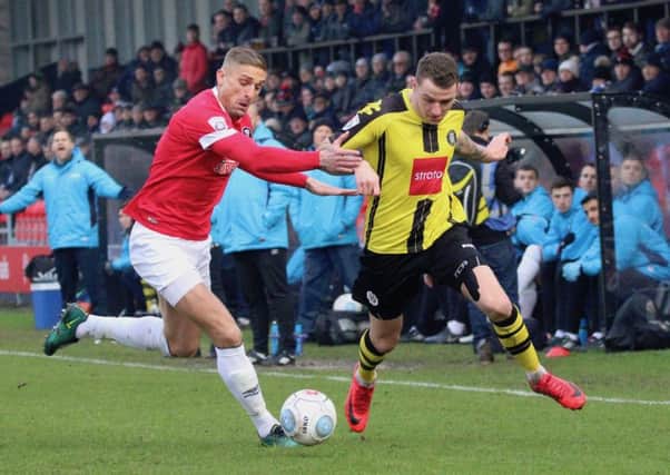 Harrogate Town face a crucial Easter weekend as far as their National League North title hopes are concerned. Picture: Town Pix
