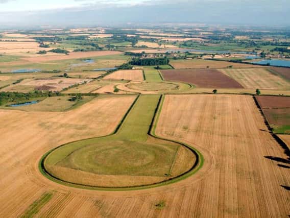 Thornborough Henges dates back to over 5,000 years ago. Photo by Dave MacLeod, English Heritage.