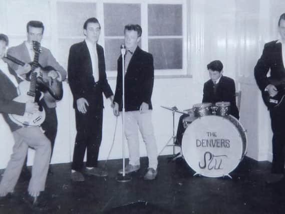 Flashback to nearly 60 years ago - Harrogate music legend Stuart Colman in his first rock band at Harrogate Grammar School.