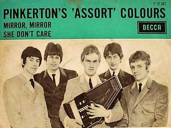 60s hitmaker - Harrogate's Stuart Colman in the pop band Pinkerton's Assorted Colours who were signed to Decca Records.