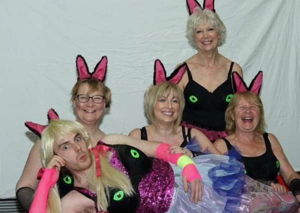 Wetherby Musical Theatre Group Cheshire Cats at Linton Memorial Hall Tuesday, May 1 to Saturday, May 5 at 7.30pm (no show Thursday, May 3). wetherbymusicaltheatregroup.org.uk