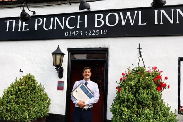 The Punch Bowl Inn's manager Paulo Pinto.