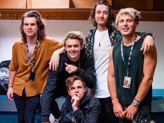 Meteoric rise - Harrogate/Ripon band:PM off stage.
