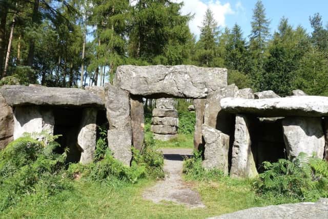 The Romantic Movement meets Stonehenge  the Druids Temple at Ilton. (Copyright - David Winpenny)