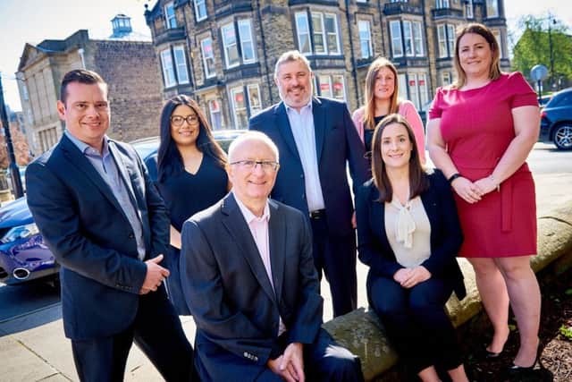Milners - New Harrogate Office.

20th April 2018.

Left to right. Mat Haynes, Alexandra Knight, John Robson, Simon Bass, Jessica Savage, Rachel Knight, Lucy Wood.