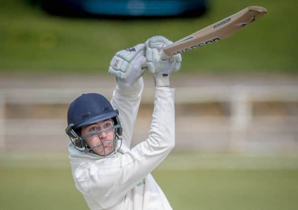 Jack Potticary was in fine form with the bat as Harrogate CC overcame Yorkshire Academy. Picture: Caught Light Photography
