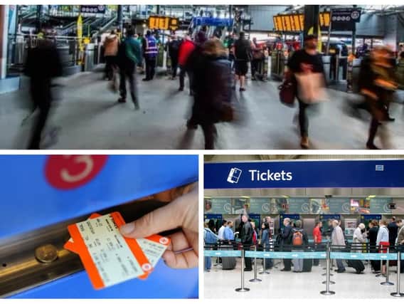 Train services are once again being affected by strike action across Yorkshire today.