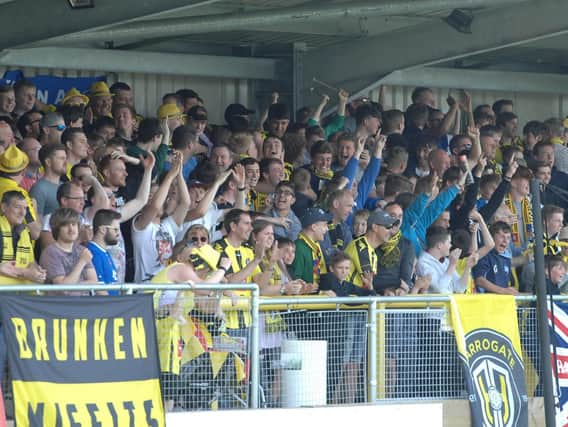 3,000 football fans filled the CNG stadium on Friday.