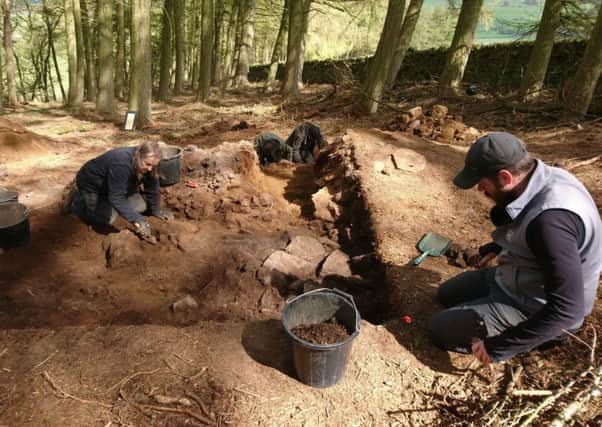 The farm heritage team identified a number of previously unrecorded features in the Nidderdale area. The four excavations were spread across three separate sites.