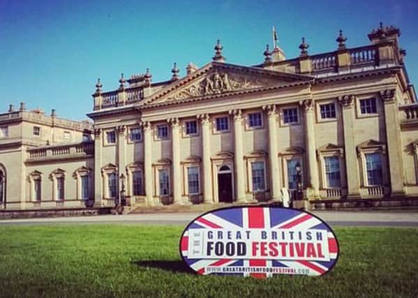 Harewood House: hosting a food festival over bank holiday weekend.