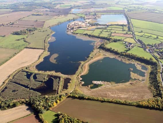 Nosterfield Quarry from the west. Picture: APS.