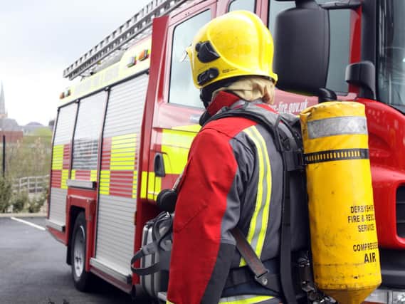 Crews from Boroughbridge, Knaresborough, Harrogate and Ripon werecalled out