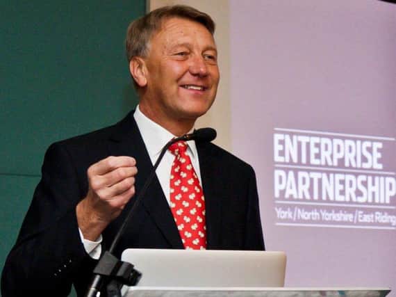 Lord-Lieutenant for North Yorkshire Barry Dodd CBE.