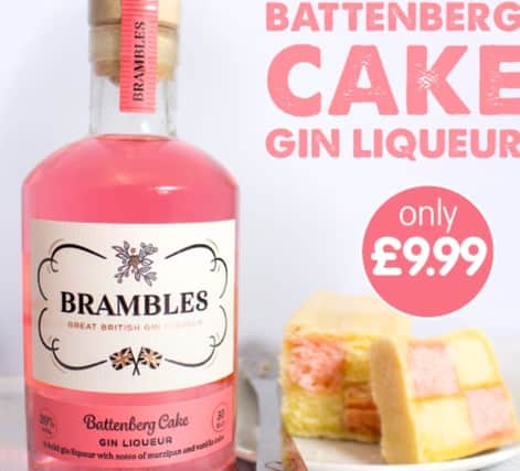 The battenberg cake is just one of the dessert gins available (Photo: B&M)
