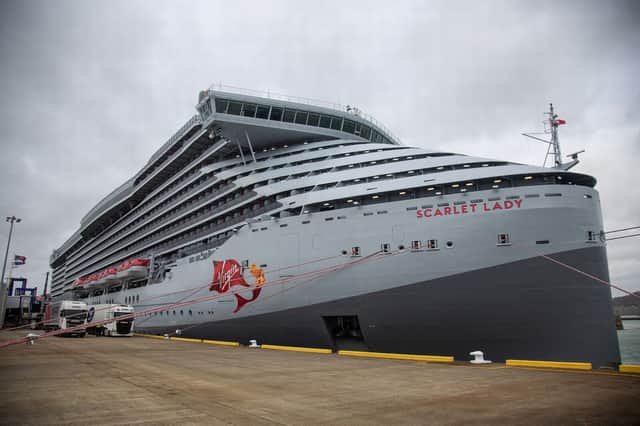 Virgin has made its mark with trains and planes, but the company is now taking to the waters, with the launch of its first ever first cruise ship, Scarlet Lady (Photo: Virgin Voyages)