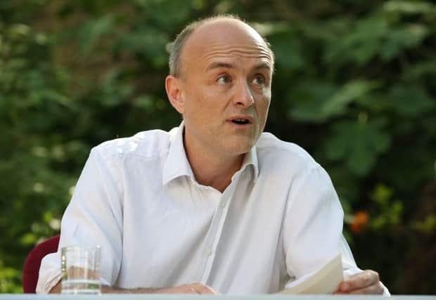 Dominic Cummings held a press conference at Number 10 on Monday (Getty Images)