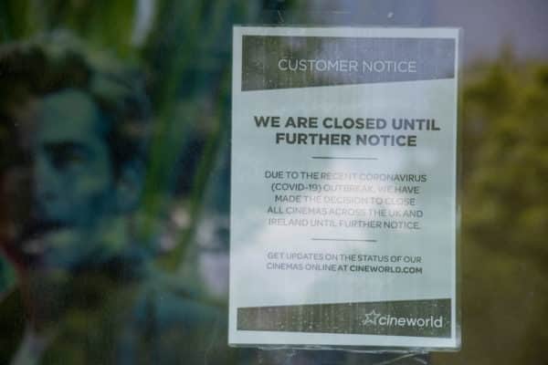 Cineworld cinemas have been closed in light of the coronavirus crisis (Photo: Shutterstock)