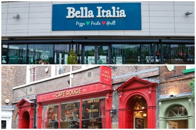 Casual Dining Group, the owner of restaurant chain Bella Italia and Cafe Rouge, has entered into administration (Photo: Shutterstock)