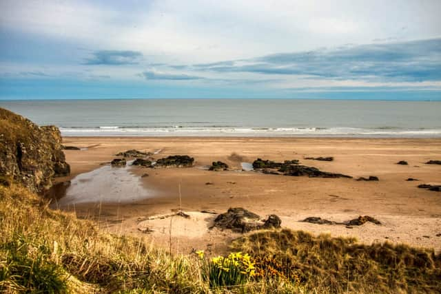 Montrose Beach in Scotland