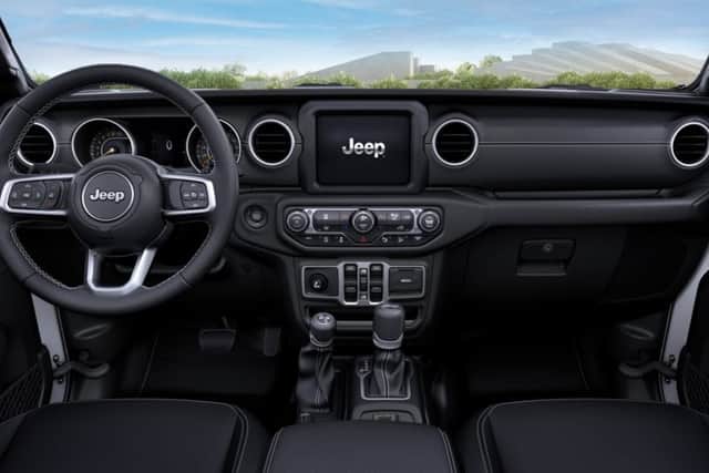Jeep Wrangler 80th Anniversary interior