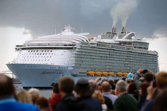 Royal Caribbean will operate ocean cruises as well as voyages around the UK coastline from Southampton from 7 July (Photo: ADRIAN DENNIS/AFP via Getty Images)